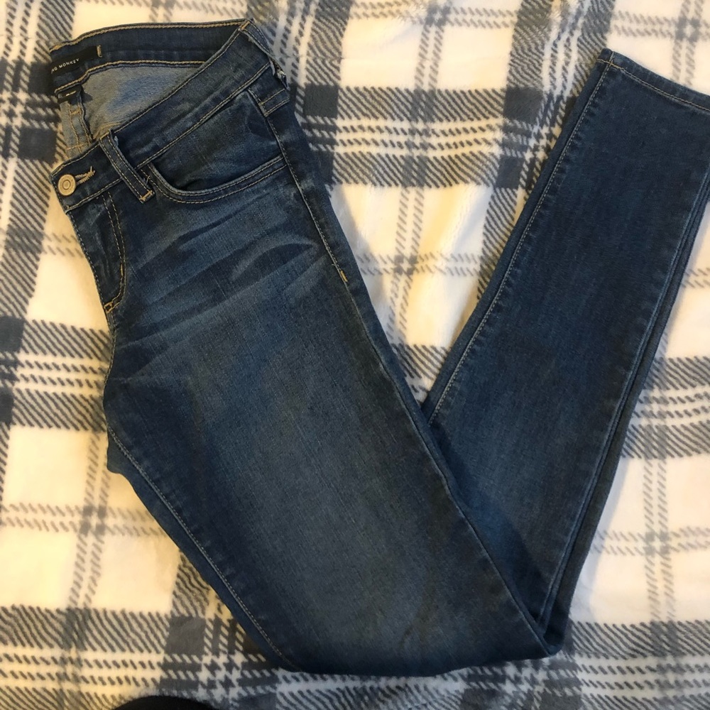 Flying monkey skinny jeans size 25